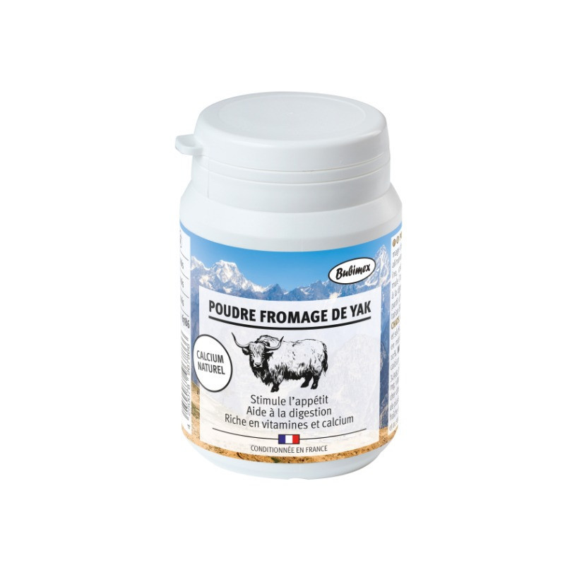 Poudre de fromage de yak pour chien bubimex