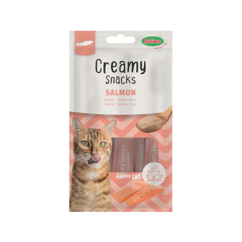 Friandise à lécher au saumon pour chat